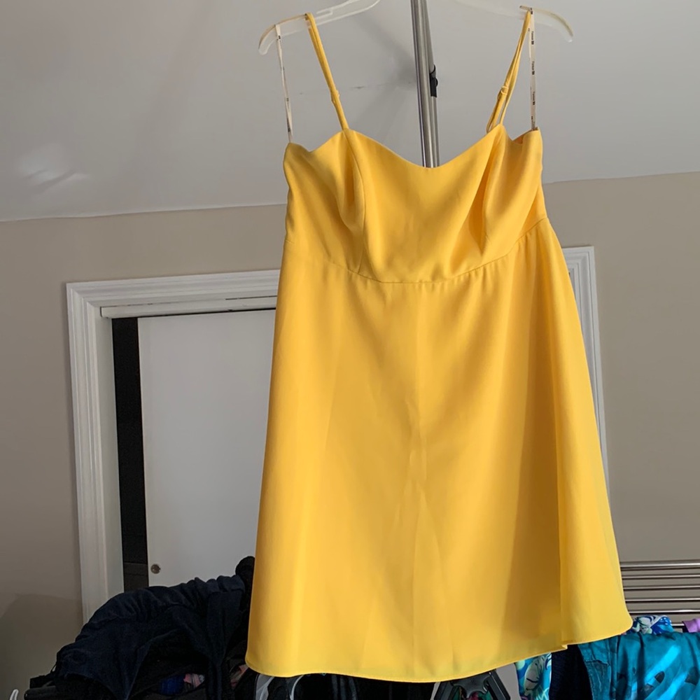 Forever 21 Yellow mini dress